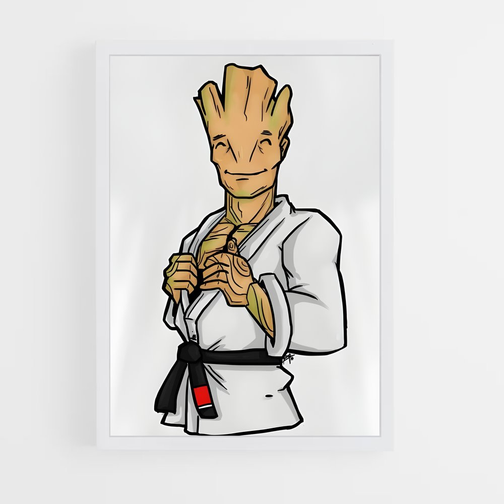 Poster BJJ Hero – affiche Jiu-jitsu brésilien (vue 3)